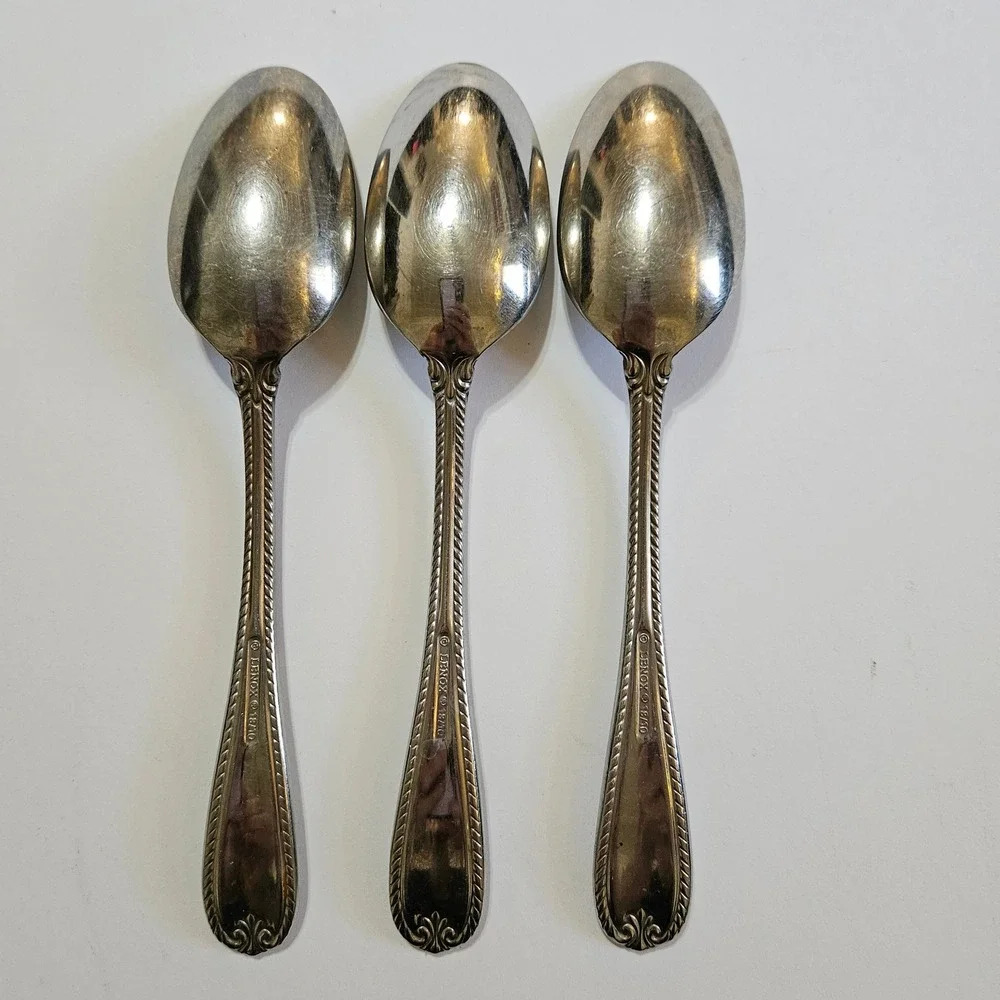 Reed & Barton Whitley 18/10 Stainless Steel Dinner Spoons Set of 3‎ Replacements